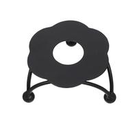 OATIPHO Chauffe-Cire en Fer Noir Four à Cire Compact Triangulaire Fondoir à Cire Pratique pour Scellage d'Enveloppes Invitations et Lettres Rétro