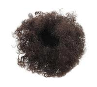 OATIPHO Chignon Afro Puff Postiche Queue de Humains Africaines Accessoire de Élégant pour Événements