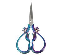 OATIPHO Ciseaux de Broderie Multifonctionnels en Acier Inoxydable Mini Ciseaux Vintage Pointus pour Couture DIY et Travaux Manuels 1 Pièce Colorée Accessoire Portable pour Fil et