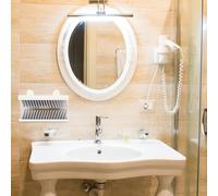 OATIPHO Collecteur de Cheveux Mural pour Bain Silicone Blanc Oreilles Récupérateur Cheveux pour Siphon de Salle de Bain Anti-Obstruction Facile à Poser sur Surfaces Lisses