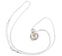 OATIPHO Collier Pendentif Licorne Forme De Cœur Jouet Intellectuel Pour Filles Bijoux Licorne Pour Noël Et Anniversaire