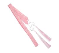 OATIPHO Costume ancien. de cheveux de gland vintage perruque ancienne chinoise bandeau de style chinois bande de cheveux de style bandeaux d'halloween tissu rose