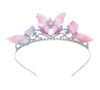 OATIPHO Couronne de Fée pour Garçon Fille Serre-tête avec Brillants Accessoire de Coiffure de Princesse pour Fêtes Anniversaire et Mariages