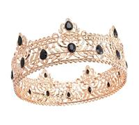 OATIPHO Couronne De Roi Cosplay Antique Pour Homme Élégante Et Stable Accessoire Décoration Pour Fêtes Et Représentations