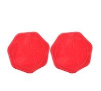 OATIPHO Couvre-jantes en Caoutchouc Rouge pour Fauteuil Roulant Électrique, Protège la Boue Pluie, Réduit L'usure des Roues, Accessoire Solide et Fonctionnel