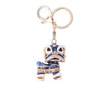 OATIPHO Dance de de clés de trousque Keychains pour femmes porte-clés Pendentif aire la fête Pendentif de clés de porte décoration ristal rouge