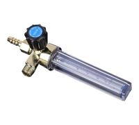 OATIPHO Débitmètre Réducteur de Pression en Alliage pour Argon et Dioxyde de Carbone 1/4 Pouce 035 Mpa 7 MM Manomètre de Débit Professionnel pour Soudage et Brassage Maison