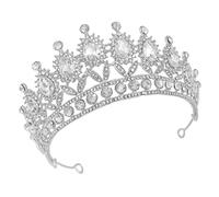 OATIPHO Diadème De Mariage Forme De Couronne Accessoire De Cheveux Pour Fille Décoration De Coiffure Pour Anniversaire