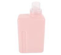 OATIPHO Distributeur Lessive Liquide Carré PE Rechargeable Bouteille Pompe Lotion pour Gel Lavage Étanche et Organisation Espace Buanderie