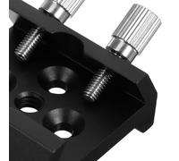 OATIPHO Embase à pour Télescope Astronomique en Alliage d'Aluminium Base Filetée 1/4 Support Stable et Léger pour Chercheur Montage Précis pour et Voyage