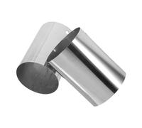 OATIPHO Embouts de Main Courante en Acier Inoxydable 2 Pièces Couvercle d'Extrémité pour Rampe d'Escalier Bois Bouchon Étanche et Solide Accessoire de Fixation Stable pour Intérieur et