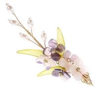 OATIPHO Épingle à Cheveux Classique Chinoise Accessoire de Coiffure Antique pour Hanfu et Cheongsam pour Mariages Occasions Spéciales