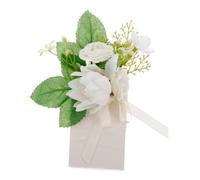 OATIPHO Epingle Fleurs pour Mariage Decoration de Costume pour Anniversaire Fleurs Artificielles pour Bal de Promo Corsage Floral pour Cortège Nuptial Boutonniere pour Garcons Honneur
