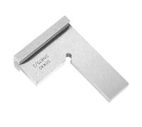 OATIPHO Équerre à Angle Droit Base 50X40 MM Règle Métallique de Menuisier Compacte Outil de Mesure pour Traçage Précis en Travail du Bois Équerre Géométrique pour Professionnels et