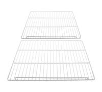 OATIPHO Étagères Métalliques de Réfrigérateur 2 Pièces Séparateurs en Fil Métallique pour Congélateur Dimensions 45 X 35 CM Optimisation Rangement Frais Compatible Divers Modèles