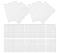 OATIPHO Étiquettes Autocollantes pour Vêtements 120 Pièces 30x15mm, Étiquettes Inscriptibles Résistantes au Lavage, Accessoires de Lessive Pratiques pour Marquage Textile sans Repassage