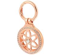 OATIPHO Étui de protection métallique doré pour localisateur, porte-clés résistant aux chocs et à l'eau, accessoire compact pour traceur GPS en extérieur, convient pour animaux de compagnie et objets