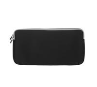 OATIPHO Étui de Rangement pour Clavier de Jeu en Néoprène Noir, Pochette Étanche Fermeture Éclair, Protection Rembourrée et Compartiments pour Souris et Accessoires, Sacoche Légère