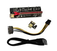 OATIPHO Extension Pci Liaison Facile, Structure Raisonnable et Carte Graphique Interface 6 Broches Alliage D'aluminium pour Minage Gaming
