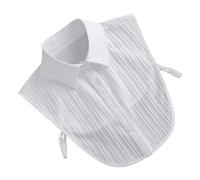 OATIPHO Faux Col Amovible Coton pour Femmes Col de Chemise Demi Confortable et Multifonctionnel Accessoire Élégant pour Sublimer Vos Tenues