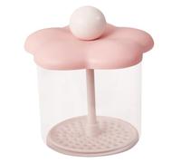 OATIPHO Flacon Moussant Nettoyant Visage Portable Simple Plastique Rose pour Gel Nettoyant Peau Grasse Usage Voyage