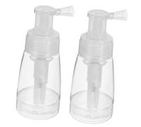 OATIPHO Flacon Pulvérisateur de Poudre Transparent 2 Pièces 180 Ml Compact Portable pour Salon de Coiffure et Usage Professionnel