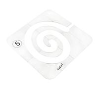 OATIPHO Gabarit de Couture Multifonction en Acrylique Transparent Règle de Patchwork pour Travaux Manuels en Tissu Outil de Couture Précis et Solide 1 Pièce Adaptée aux Vêtements