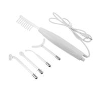 OATIPHO Instrument de beauté d'électrothérapie baguette haute fréquence pour le visage machine à baguette pour soins de la peau du visage stimulateur du cuir chevelu White