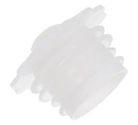 OATIPHO Joint d'Étanchéité Anti-Odeur en Silicone Souple Blanc Diamètre Variable 50 MM Accessoire pour Siphon de Sol Bouchon de Canalisation Étanche Compatible Évier et Machine à Laver