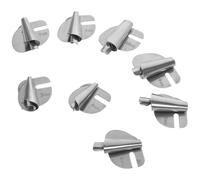 OATIPHO Kit de 8 Accessoires Universels pour Machine à Coudre - Pied Presseur Ourleur Spiralé en Acier Inoxydable - 8 Tailles pour Ourlets Roulés Précis et Finition Professionnelle des