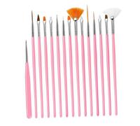 OATIPHO Kit de Manucure Complet 1 Pièce Stylo Liner, Pinceaux pour Nail Art et Lime à Ongles, Outils pour Vernis à Ongles Précis, Léger et Maniable, Usage Professionnel et Domestique