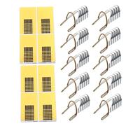 OATIPHO Kit Formes Ongles Papier et Métal Extension Manucure Autocollants pour Nail Art Réutilisables avec Marquages Clairs et Design Élégant