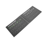 OATIPHO Livre De Peinture à Ongles Vierge Pour Débutants, Cahier D'exercices Nail Art 1 Exemplaire Compact, Entraînement Aux Différents Modèles D'ongles, Pratique Portable Pour Apprentis Manucure