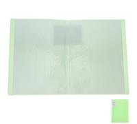 OATIPHO Livre de Rangement pour Art Diamant A4 Vert 30 Pages avec Pochettes Transparentes Classeur pour Portfolio de Dessins Diamant Album de Stockage Résistant à L'Humidité pour