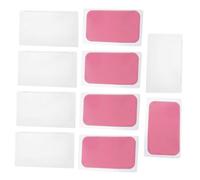 OATIPHO Lot De 10 Patchs Réutilisables En Silicone Pour Faux Cils Applicateurs Coussinets Pour Les Yeux Autocollants Pour Extensions De Cils Ruban Adhésif Rectangulaire