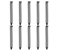 OATIPHO Lot de 10 Plaques D’Obturation Pci en Métal Noir Cache-Poussière de Fente pour Boîtier PC Améliore la Ventilation et Dissipation Thermique Compatible Divers Châssis