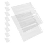 OATIPHO Lot de 10 pochettes de protection imperméables pour documents 135 trous Stockage sûr pour photos et négatifs