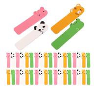 OATIPHO Lot de 10 Set de Onglets D’index Animaux Inscriptibles Pet, Autocollants Repositionnables Colorés, Onglets Détachables pour Organisation de Cahiers, Agendas et Fiches Scolaires