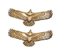 OATIPHO Lot de 2 Boucles Décoratives Aigle Rétro en Laiton Boutons-Pression DIY pour Paquet et Valises Boucles de Réparation Solide Accessoires Vintage pour Bagages