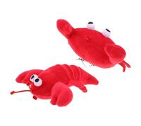 OATIPHO Lot de 2 Broches Crabe et Homard en Peluche Accessoires Décoratifs Légers et Réalistes Broches Fruits de Mer Mignonnes pour Vêtements Chapeaux Paquet - Style Marin