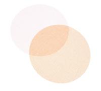 OATIPHO Lot de 2 Diffuseurs d'Abat-Jour en Tissu Jaune Naturel Diamètre 18 CM Anti-Éblouissement pour Plafonniers Protection Douce pour Garçon et Filles et Bébés Résistant aux Hautes