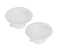 OATIPHO Lot de 2 Dispositifs Anti-Odeurs pour Wc Turcs Joint d'Étanchéité en Cire Taille Petite Prévention des Odeurs d'Égout et Blocage des Mauvaises Odeurs Installation Facile pour