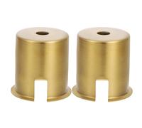 OATIPHO Lot de 2 Douilles E27 à Tirette en Métal Cuivré Accessoires de Remplacement pour Lampes de Bureau et Suspensions Compatibles Ampoules Standard Pièces Détachées pour Éclairage