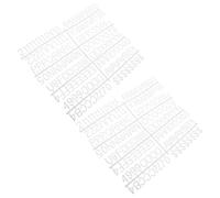 OATIPHO Lot de 2 Ensembles de Lettres en Plastique pour Tableau d'Affichage en Feutre Alphabet Interchangeable Chiffres et Symboles Facile à Nettoyer pour Décoration Intérieure et