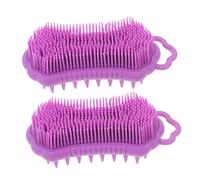 OATIPHO Lot De 2 Peignes À Shampoing Masseur De Cheveux Brosse De Massage Du Cuir Chevelu Pour Hommes Nettoyage Pour Les Masseurs De Cuir Chevelu Bleu Outil De Massage Brosse De