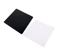 OATIPHO Lot de 2 Plaques Réfléchissantes en Acrylique 30x30 Cm Noir et Blanc, Accessoires pour Studio Photo, Support Fond Photo et Réflecteur Lumière pour Photographie Professionnelle