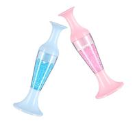 OATIPHO Lot de 2 stylos pour peinture de pierres précieuses Bleu et rose Outil d'art Pointe de perçage pour manucure et travaux manuels Accessoire précis pour décoration d'ongles et mosaïques