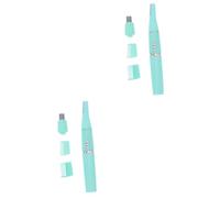OATIPHO Lot De 2 Tondeuses À Sourcils Pour Hommes Rasoirs Pour Le Corps Le Visage Tondeuse À Poils De Nez À Faible Bruit Rasoir Électrique Coupe-Cheveux Abs Vert