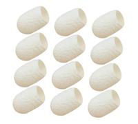 OATIPHO Lot De 20 Boules De Soie Nettoyantes Pour Le Visage Exfoliantes Beiges