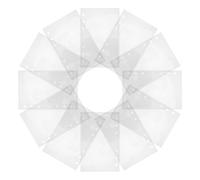 OATIPHO Lot de 20 Pochettes pour Classeur A6 à 6 Trous Transparentes, Feuilles de Recharge en Plastique, Protège-cartes pour Cartes de Visite et Autocollants, Format Compact